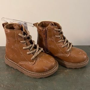 Carter’s Boy “Jugo” Dinosaur Boots Size 6 NWT